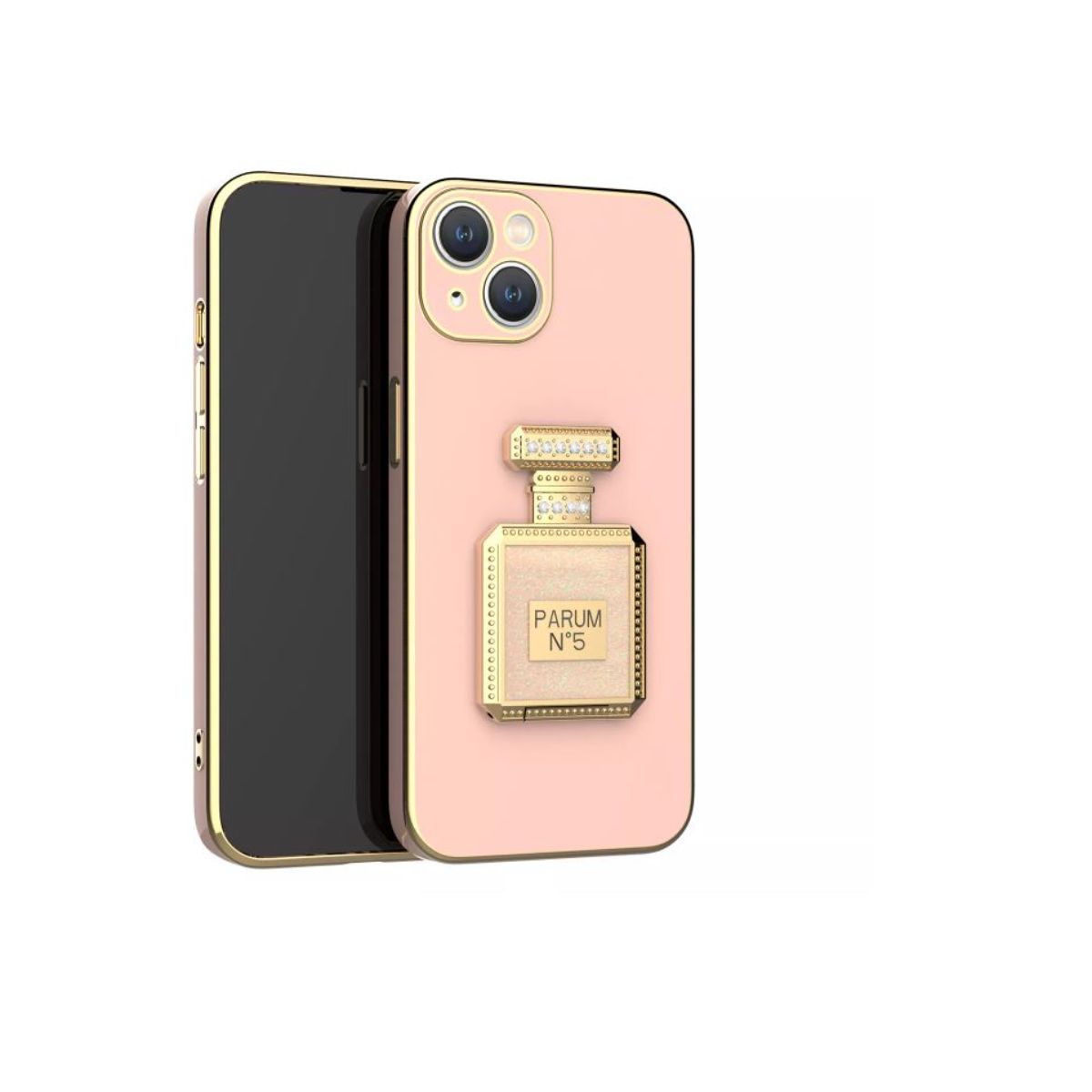 Iphone 11 (6.1Inch) Perfume Diamond Stand TPU Case Rose Gold