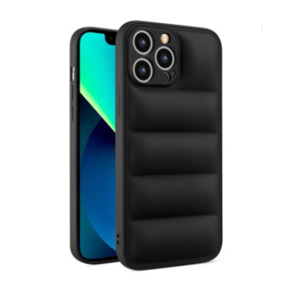Iphone 13 (6.1Inch) Puffy Case Black