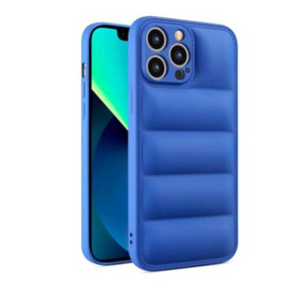 Iphone 13 (6.1Inch) Puffy Case Blue