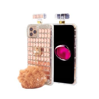 Iphone 11Pro Max (6.5 Inch) Perfume Bottle Diamond Case In Rose Gold