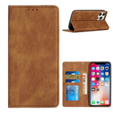 Iphone 14Pro Max Wallet Flip Case Slim Brown