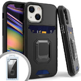 Iphone 13 (6.1Inch) Square Ring Type1 Case Black