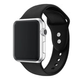 Apple Watchband 42mm / 44mm Silicone Black