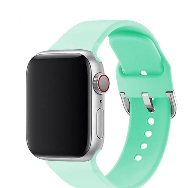 Apple Watchband 42mm / 44mm Silicone Green