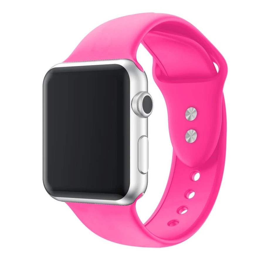 Apple Watchband 42mm / 44mm Silicone Hot Pink