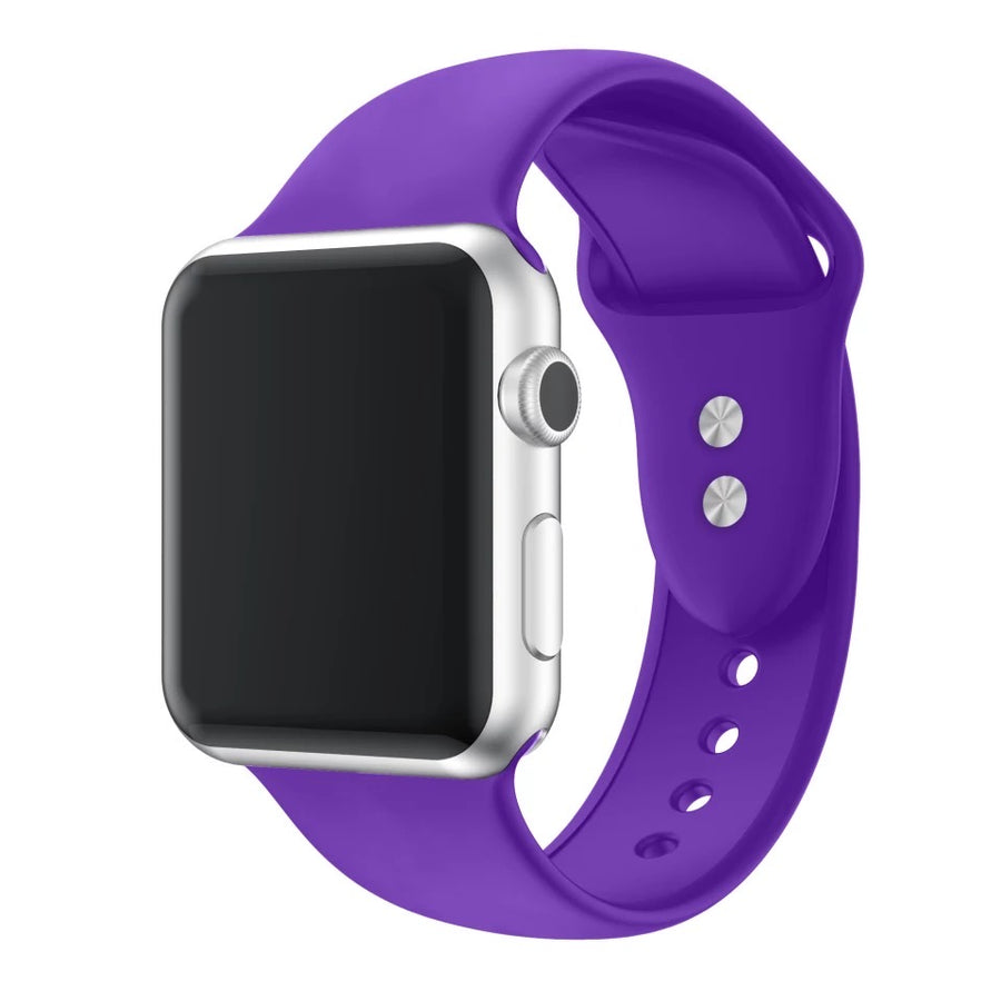 Apple Watchband 38mm / 40mm Silicone Purple