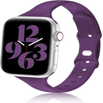 Apple Watchband 42mm / 44mm Silicone Slim Purple