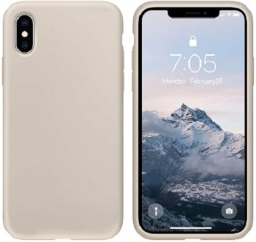 Iphone Xs Max Silicone Gel Case Sand